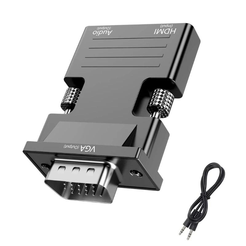 VGA-HDMI ȣȯ  ȯ, 1080P HDMI ȣȯ -VGA , PC Ʈ HDTV ȭ Ϳ